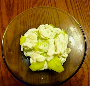Two bowls of cucumbers